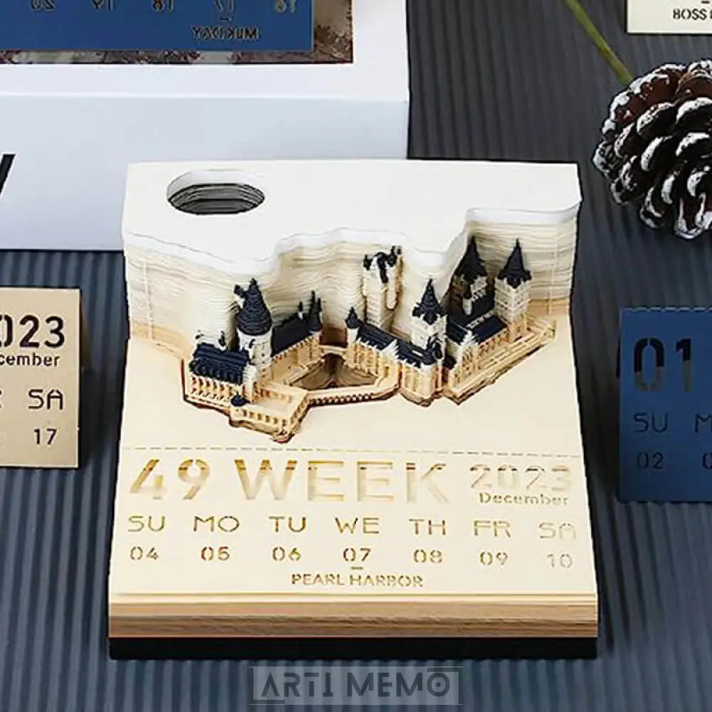 Hogwarts Castle Calendar 2023 (With Lights)