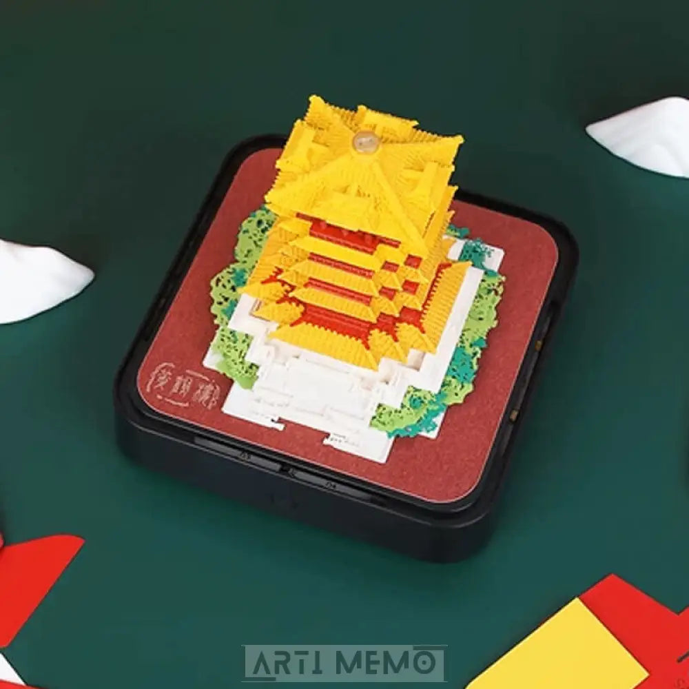 Pagoda Temple Calendar 2023 with Lights Arti Memo pagoda-temple-calendar-2023-with-lights-arti-memo